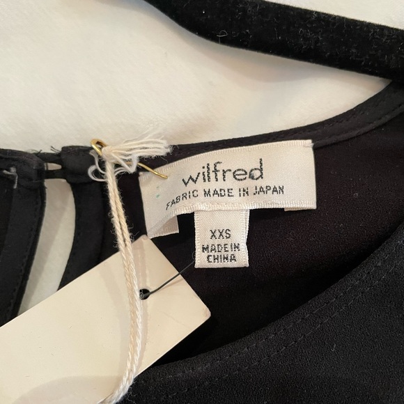 Aritzia Wilfred Sonnerat Dress (black) - Picture 4 of 4